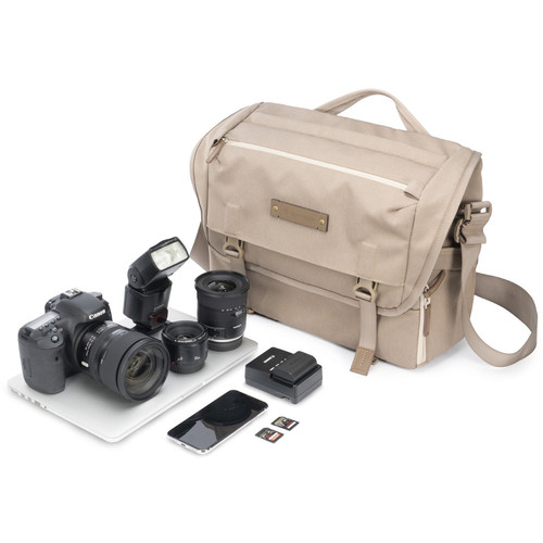 Vanguard VEO Range 36M Shoulder Bag Camera - Cream Beige - Image 5