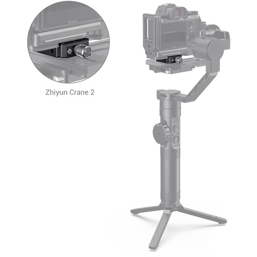 SmallRig Arca-Type Quick Release Clamp for Select Handheld Gimbal Stabilizers DBC2506 - Image 5