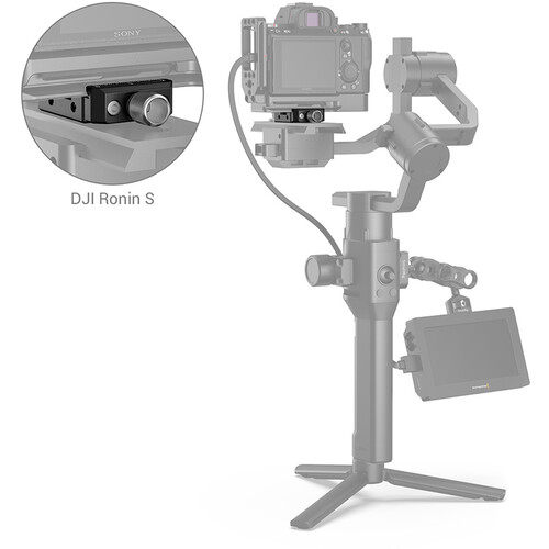 SmallRig Arca-Type Quick Release Clamp for Select Handheld Gimbal Stabilizers DBC2506 - Image 6