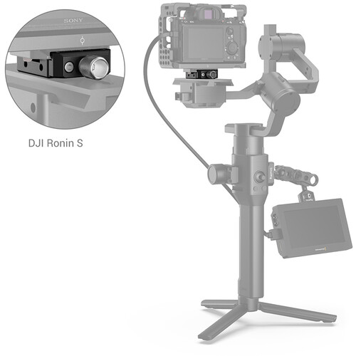 SmallRig Arca-Type Quick Release Clamp for Select Handheld Gimbal Stabilizers DBC2506 - Image 7