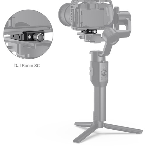 SmallRig Arca-Type Quick Release Clamp for Select Handheld Gimbal Stabilizers DBC2506 - Image 8