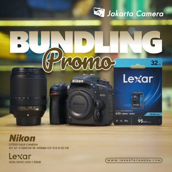 Promo Bundling Nikon D7500