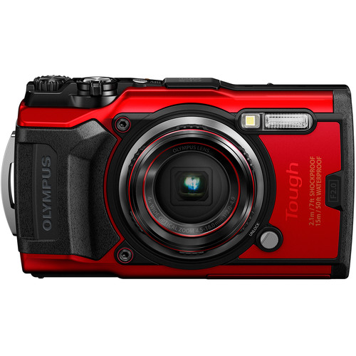Olympus Tough TG-6 Digital Camera - Red