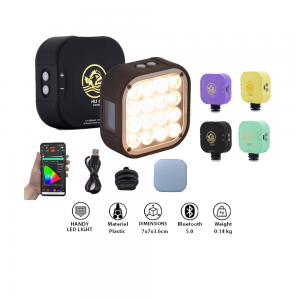 Ifootage Handy LED Light HL1 Anglerfish RGBW Lighting Camera - Hitam