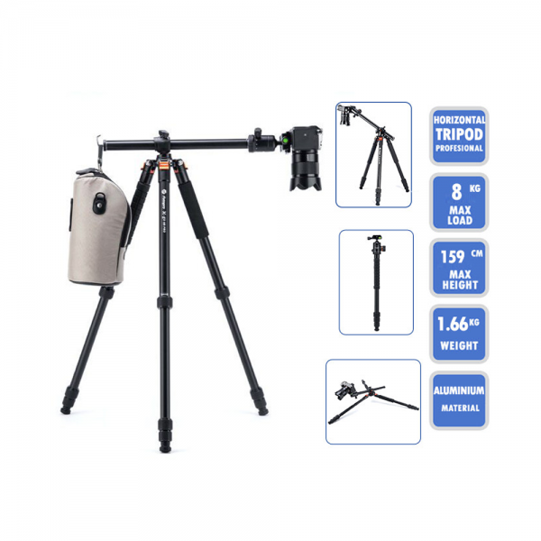 Fotopro X-go HR Pro Tripod Horizontal Aluminium Flat Lay