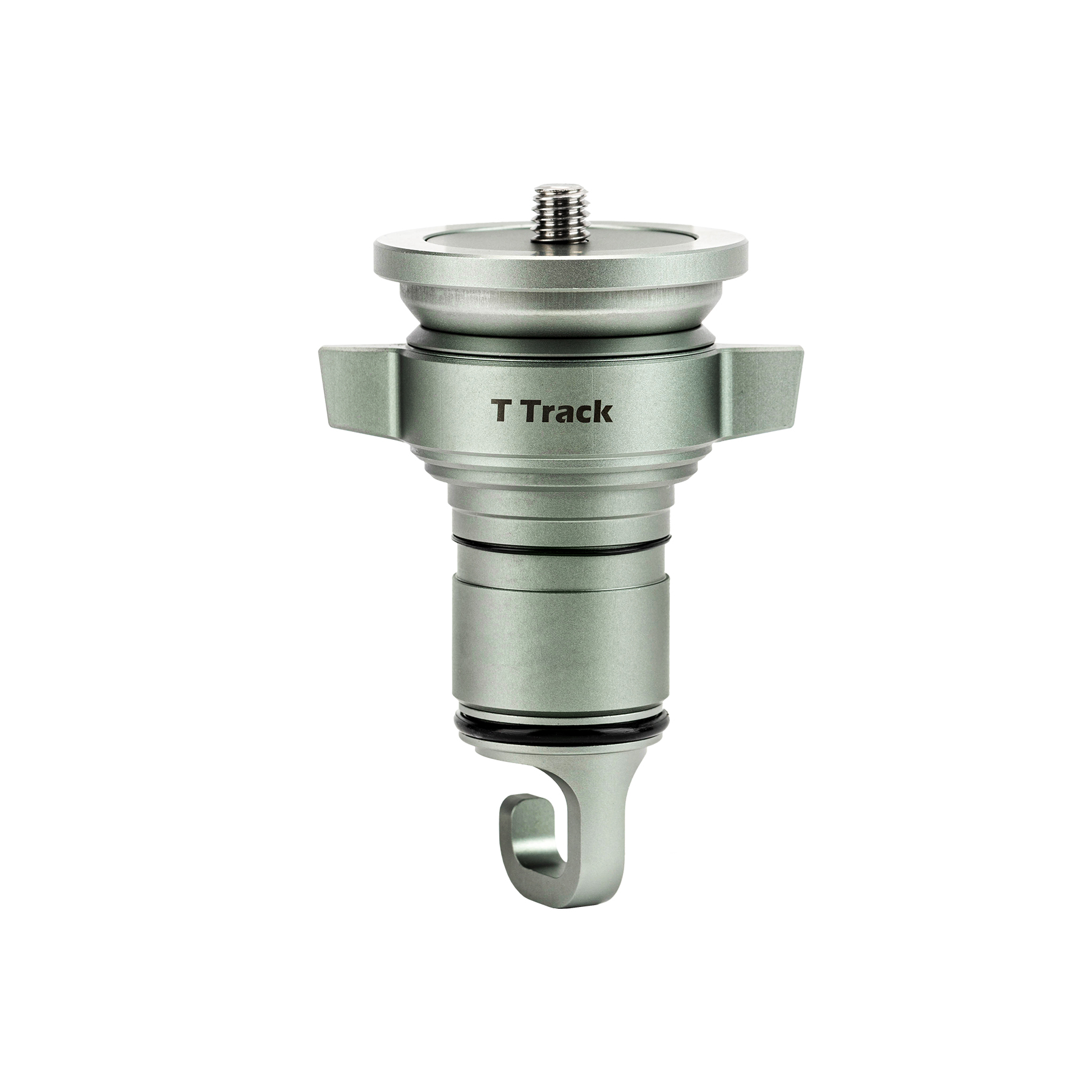 Fotopro T1 Plus T-Track+TH-1M Gray Tripod PANTOUR SERIES - Image 5