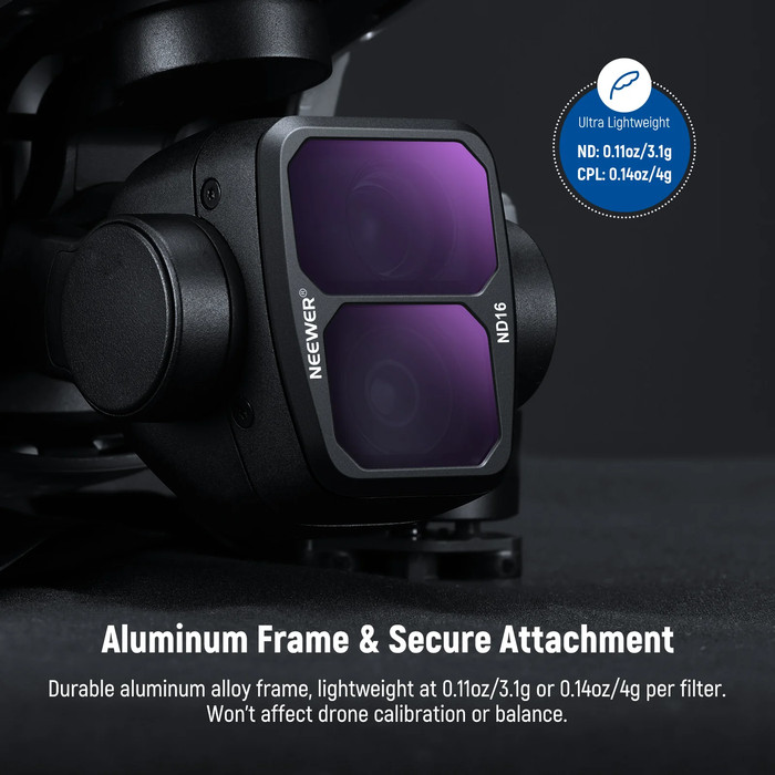 NEEWER Nd Filter Lens Kit Nd16/Nd32/Nd64/Cpl For Dji Air 3 - Image 4