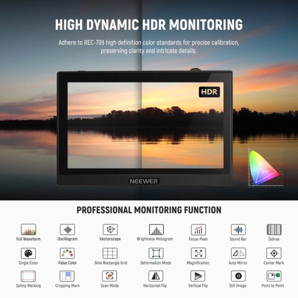 NEEWER F500 5.5inch Camera Field Touch Screen Monitor