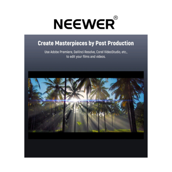NEEWER 1.2X Blue Anamorphic Magnetic Lens For DJI Osmo Pocket 3 Lensa - Image 4