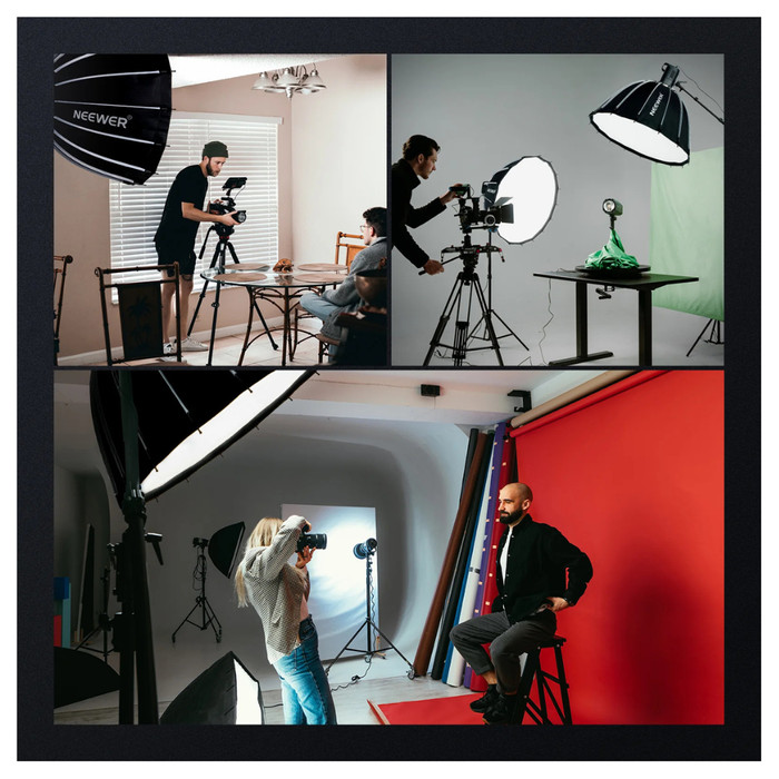 NEEWER Parabolic Softbox 85CM Deep Parabolic Quick Release Softbox With Honeycomb Grid SF85Q - Image 7