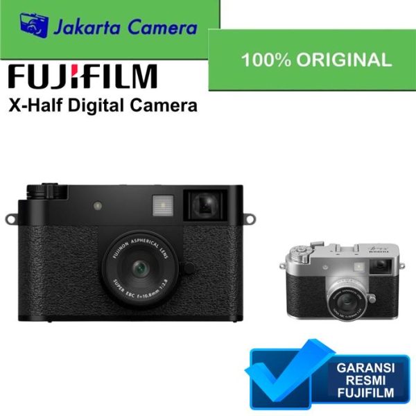 Fujifilm X-Half Kamera Digital Compact Original 100% dengan Garansi Resmi Fujifilm